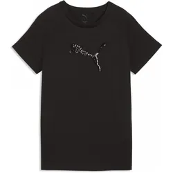 Puma, Damen, Sportshirt, ESS SEQUINS Tee (M), Schwarz, M
