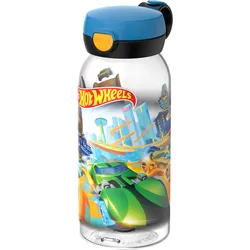 Mepal Campus Kinder-Trinkflasche mit Klappdeckel auslaufsicher 600 ml Hot Wheels