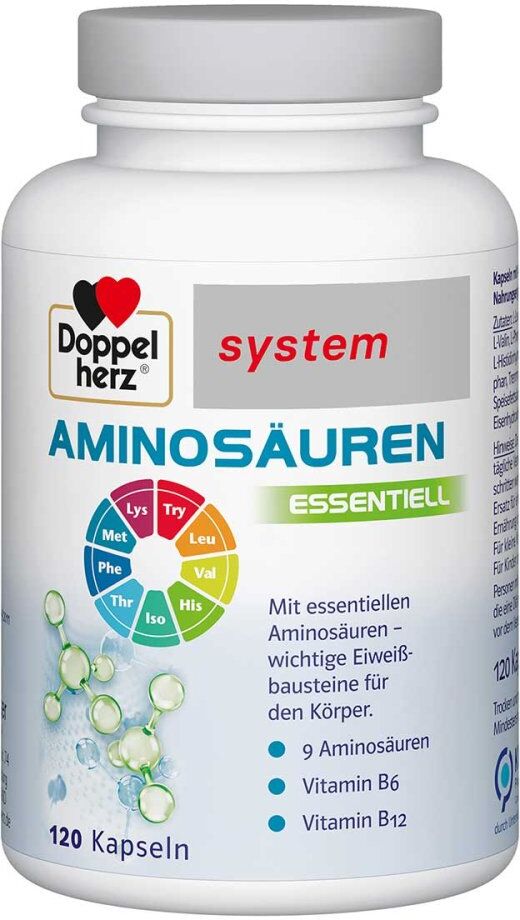 Doppelherz Aminosäuren essentiell system Kapseln