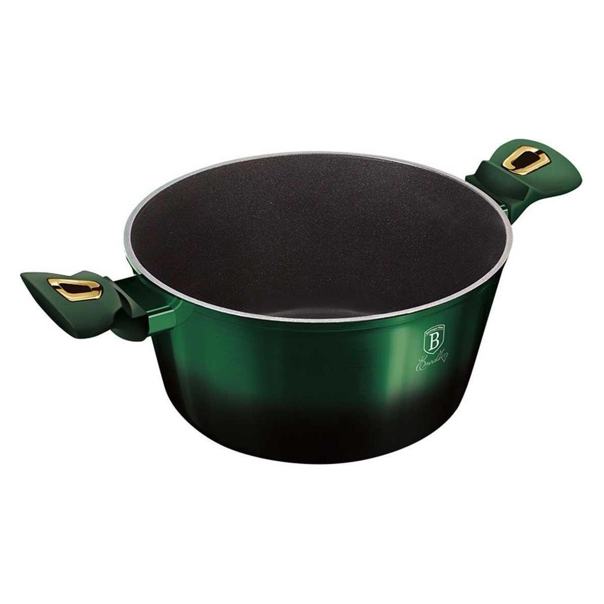 BerlingerHaus TITANO SHOP 20cm BH-6057 EMERALD (Kochtopf, Aluminium, 20 x 10.50 cm) (B082FGMQB6)