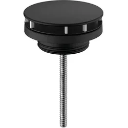 hansgrohe, Siphon, -Drainage -Garnitur nicht abschliessbar, für Waschbecken Matt Black (50001670) (Ablaufgarnitur)