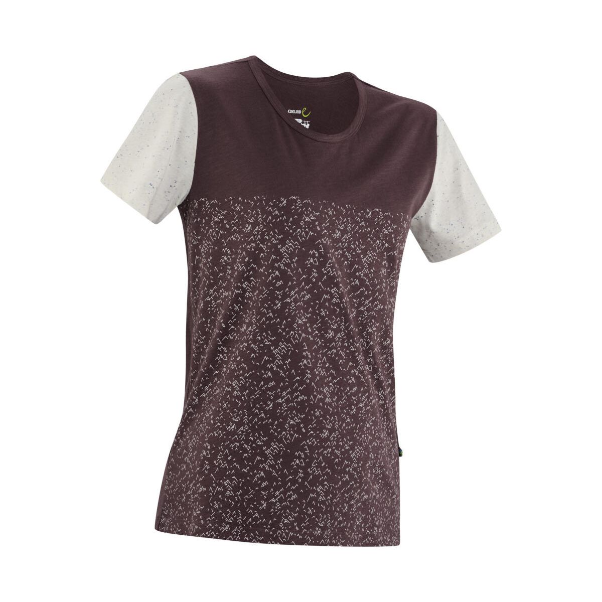 Edelrid Wo Highball T-shirt V dark plum (667) L 492426670400