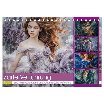 Zarte Verführung (Tischkalender 2027 DIN A5 quer), CALVENDO Monatskalender