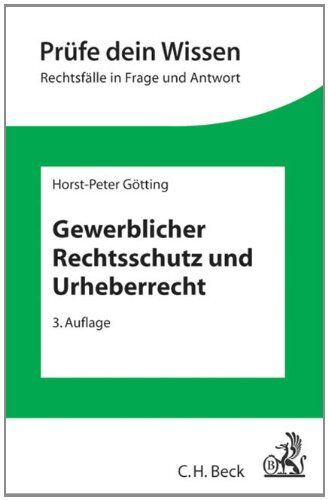 Horst-Peter Götting - Gewerblicher Rechtsschutz und Urheberrecht - Preis vom 09.10.2026 07:28:09 h