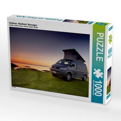 CALVENDO Puzzle Andenes Nordland Norwegen 1000 Teile Puzzle quer | 1000 Teile Lege-Größe 64 × 48 cm Foto-Puzzle für glückliche Stunden