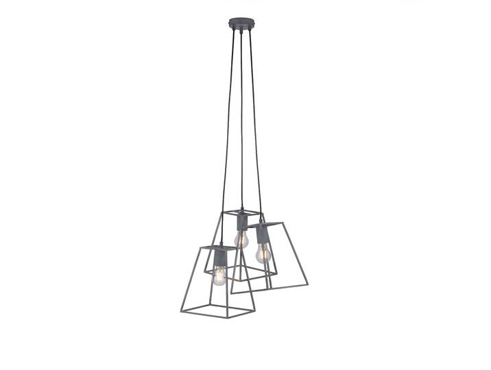 JUST LIGHT Pendelleuchte PELETTON , grau (beton), 3, 1 Stk., Leuchten, ExklusiveE27, Pendelleuchte