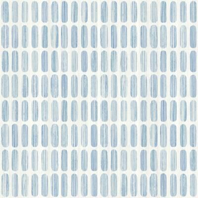 York Wallcoverings Petite Pergola Blue Wallpaper