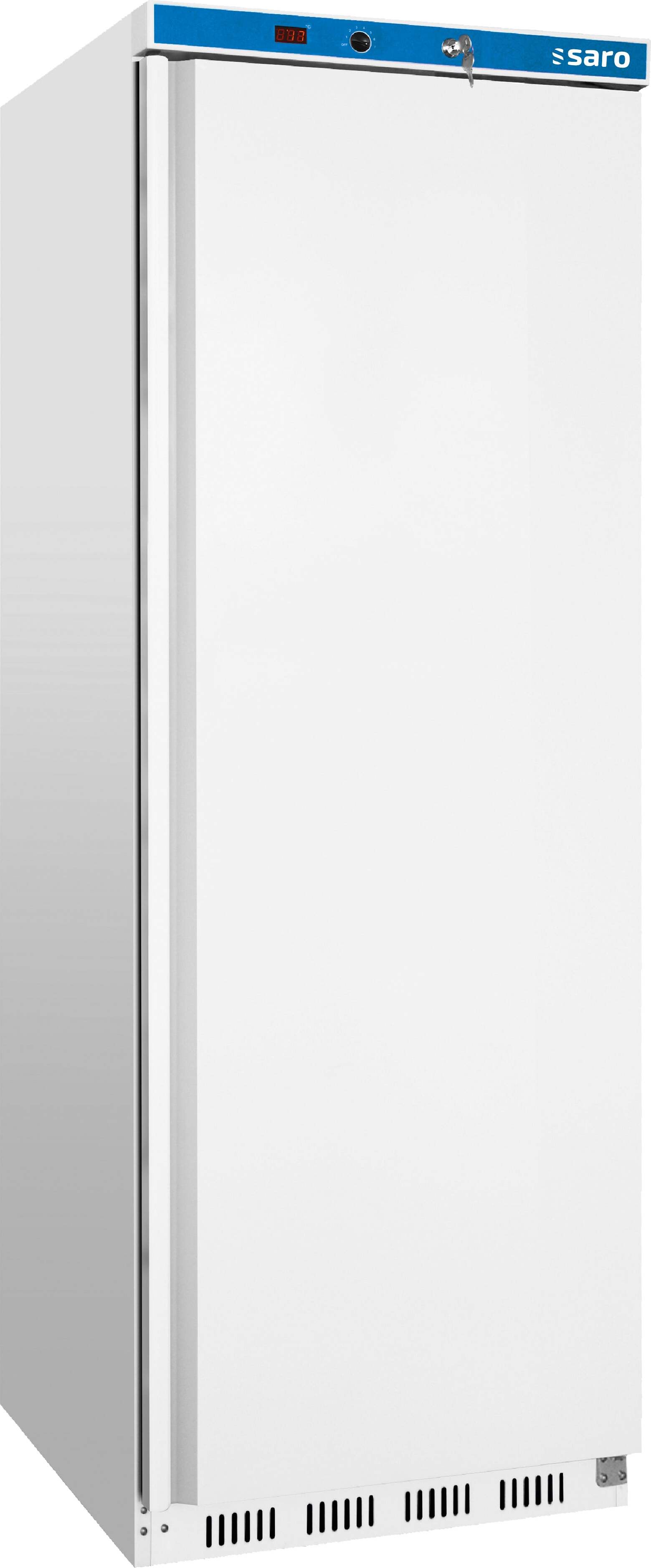 Saro HT 400, Gefrierschrank mit Eingriffsfach, Freistehend, Weiß, Stahl, Kunststoff, 2 Schlüssel