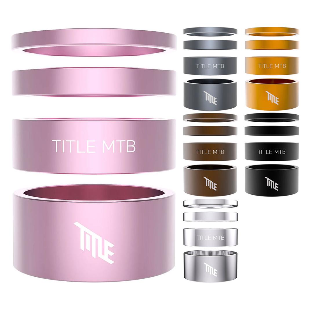 Title Headset Spacer Kit 1 1/8" (diti1011-661317990691)