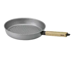 BEKA Grillpfanne Nomad Stahl  Akazienholz 28cm
