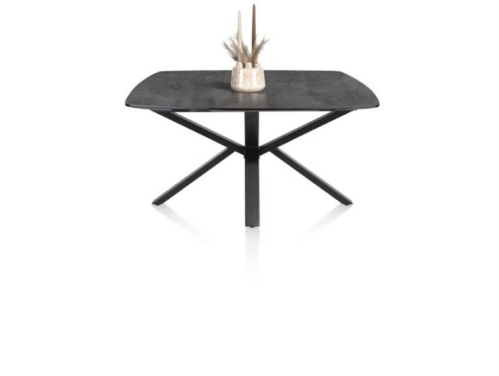 Henders & Hazel Palace Esstisch rund HPL/Metallgestell off black