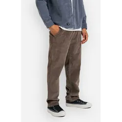REELL Regular Flex Chino Hose flanel cord olive brown Gr. 30/30