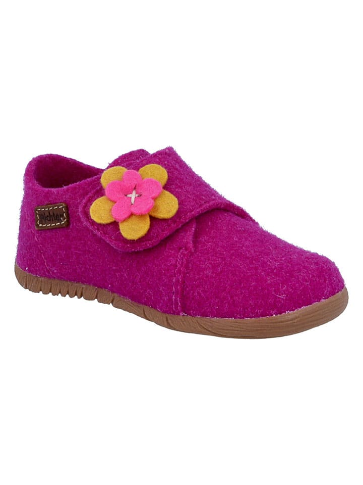 Richter Shoes Hausschuhe "Filzi" in Pink - 21
