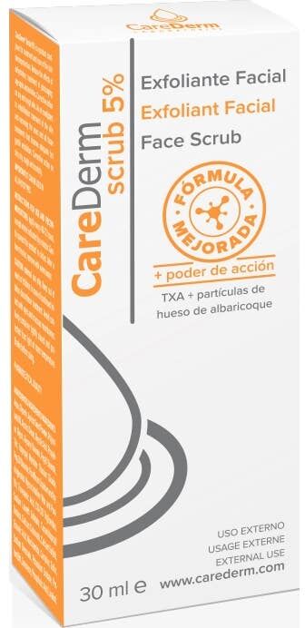 CAREDERM Scrub 5% Exfoliante Facial 30ml