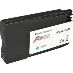 Ampertec Tinte ersetzt HP F6U16AE  953XL  cyan