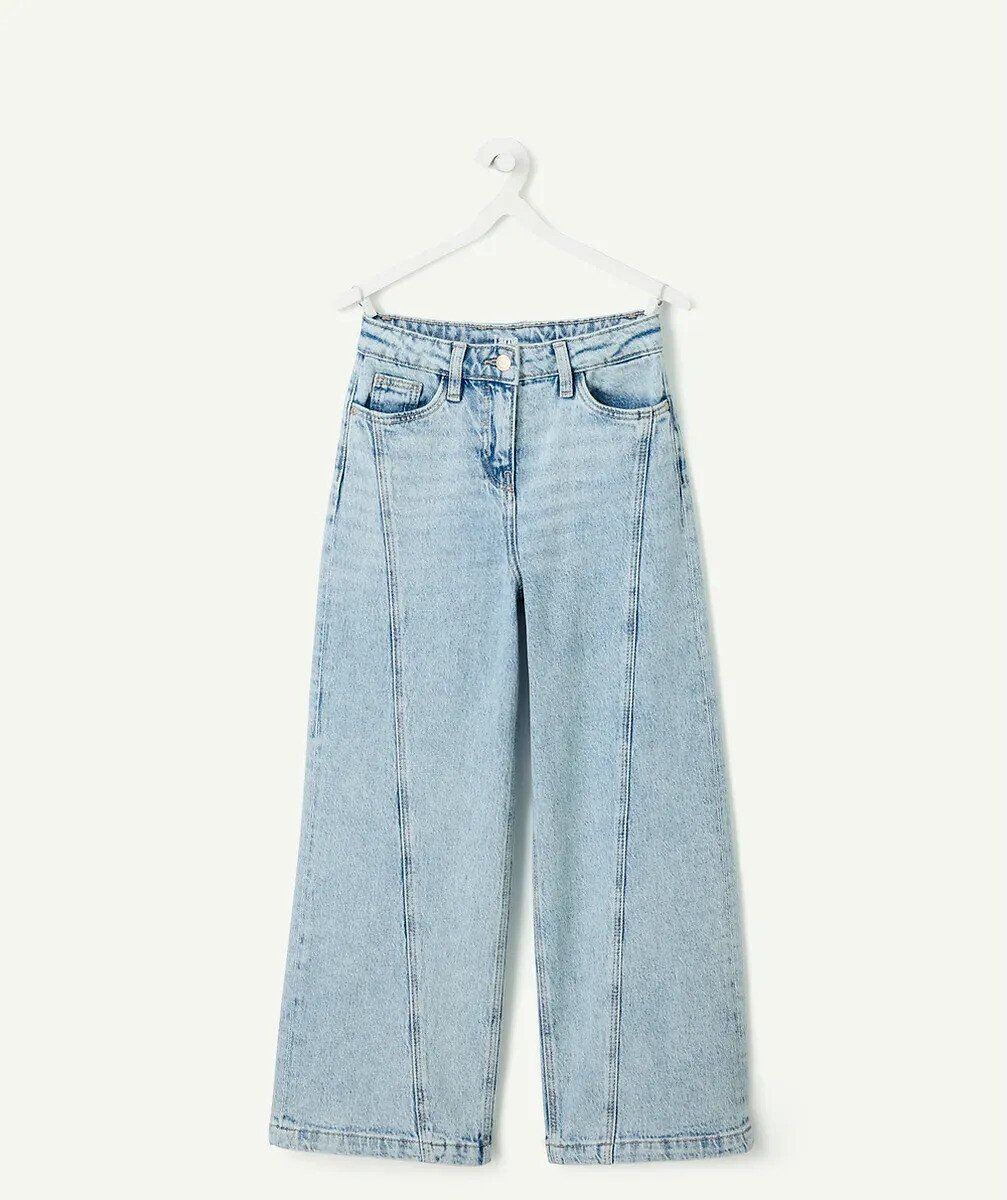 TAPE A L'OEIL Jean large avec découpe milieu de jambe