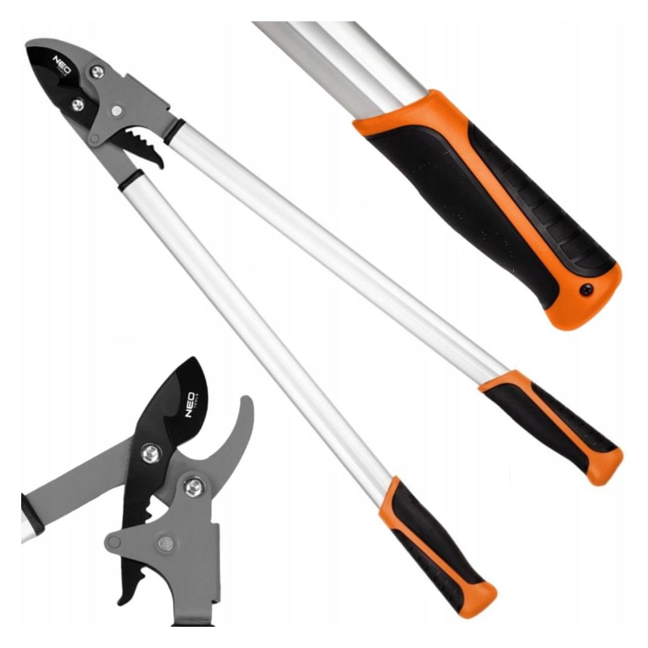 Neo Tools Pruning shears, rites 765 mm, range up to 40 mm, drive increases compression force by 60% (15-251)