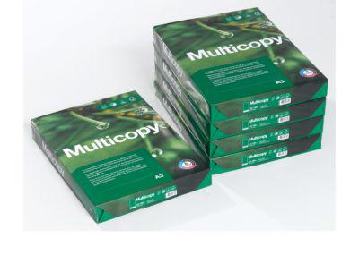 Kopierpapier Multicopy, DIN A3, 160 g/m², hochweiß, 250 Blatt