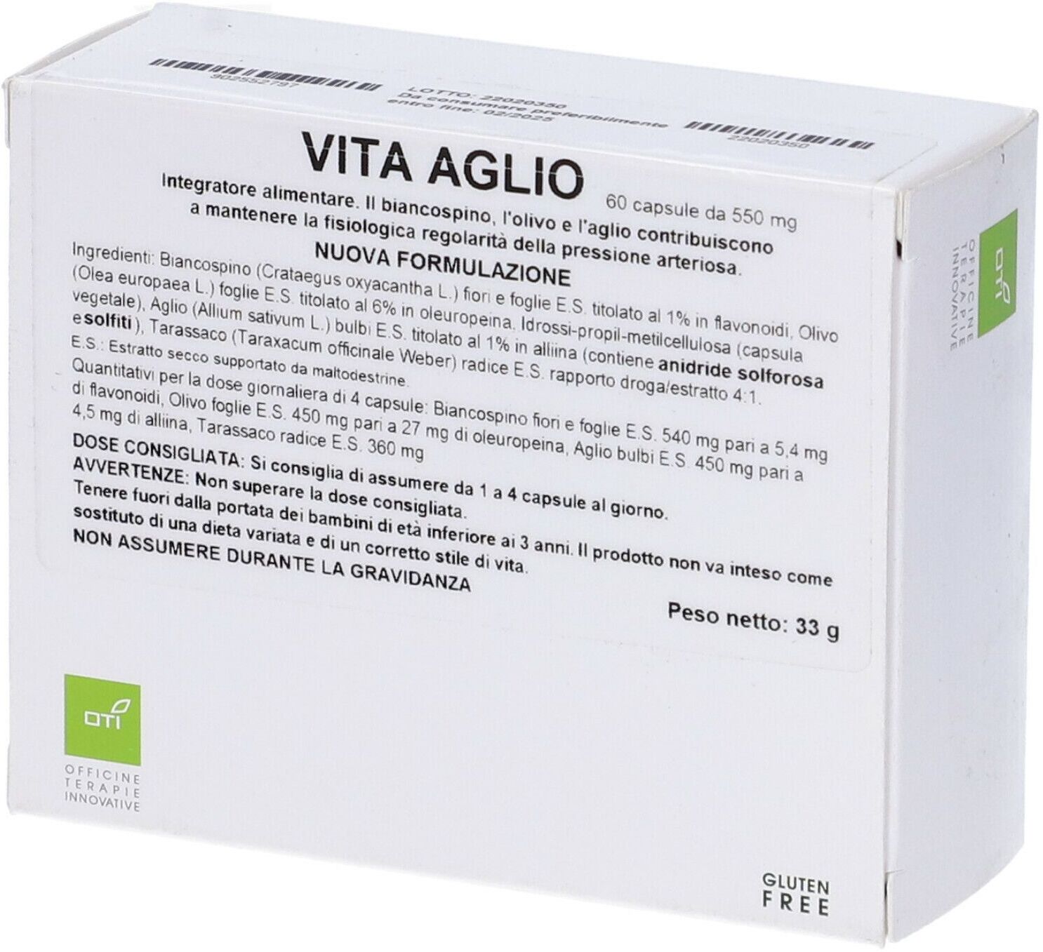 Oti Vita  Aglio 60
