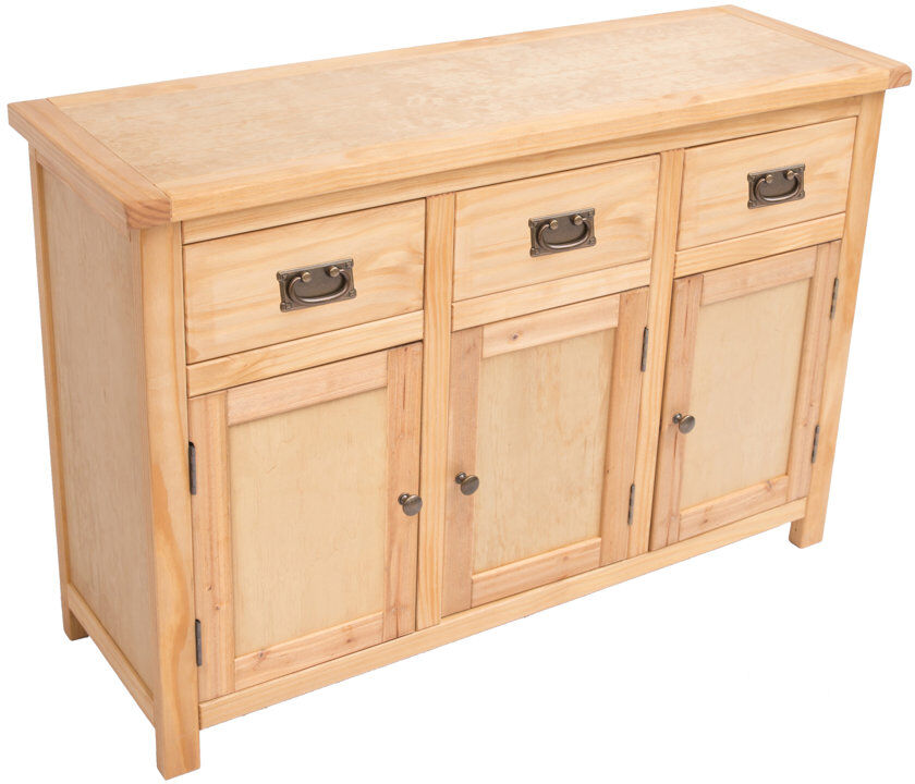Three Posts Corinth 120 cm W Sideboard Light Brown 80cm H X 120cm W X 40cm D