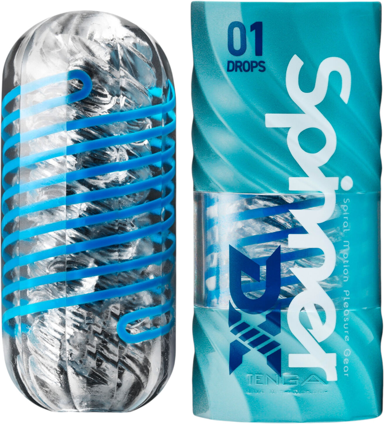 TENGA Spinner DX - masturbator (transparent)