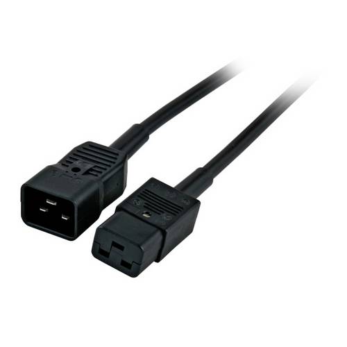 EFB Elektronik Strom Anschlusskabel 1.8 m Schwarz