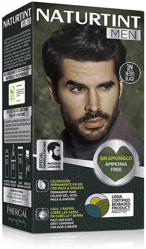 Tintura Naturtint Men sem amônia #1Nblack 1 unidade