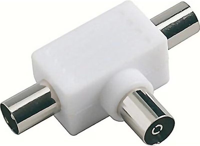 Conector T Para Antena Amig Blanco Talla Única Unisex