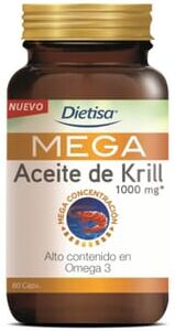 Dielisa MEGA ACEITE DE KRILL 1000mg 60 Caps