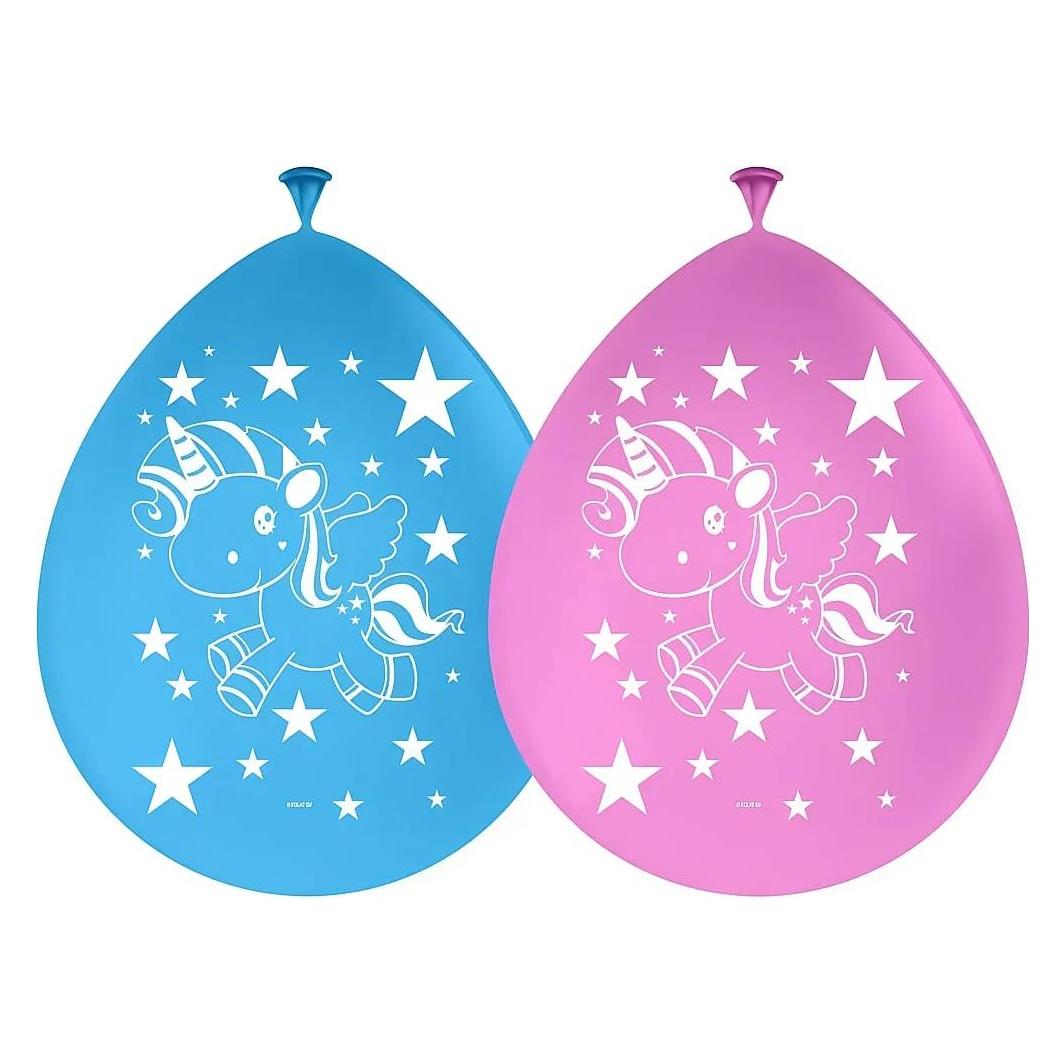Folat Einhorn Ballons (8x) (65045)