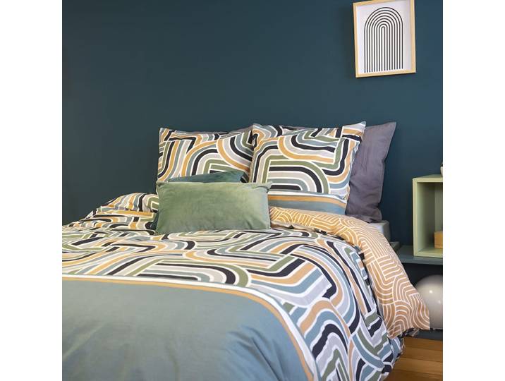 Parure de lit 220x240 cm Coton Bci Loute