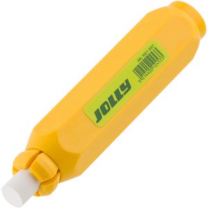 Jolly Kreidehalter 8301-0001, aus Kunststoff, gelb, geeignet für Kreide-Ø 10mm
