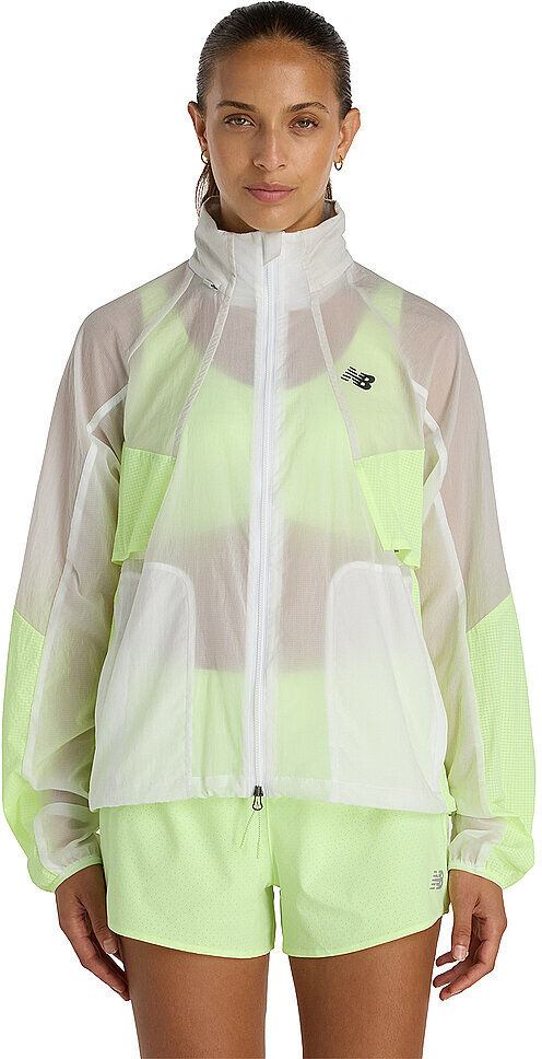 NEW BALANCE Damen Laufjacke RC gelb   L W