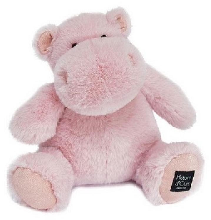 Histoire d´Ours Pluche Hippo Poederroze 25 cm