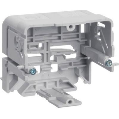 Hager GLT5010 Brüstungskanal Geräteeinbaudose (L x B) 71 mm x 64 mm 1 St. Lichtgrau (RAL 7035)