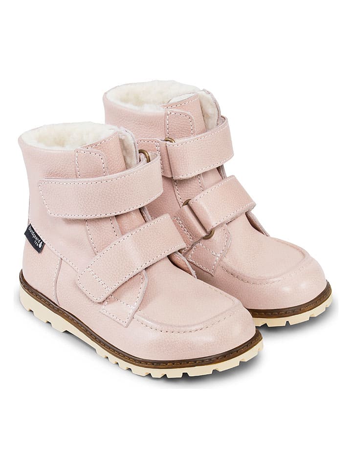 Bundgaard Leder-Winterstiefel "Terry" in Rosa - 23