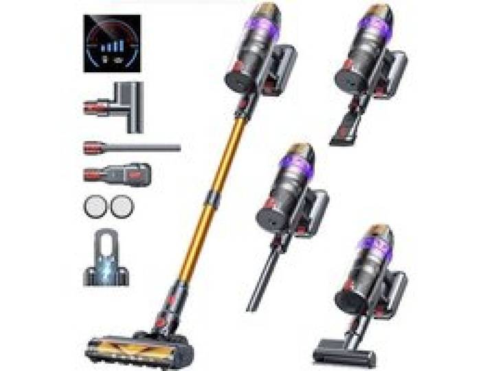 Aspirateur balai sans fil - BUTURE - VC90 - 65 kPa daspiration - 60 min autonomie - Batterie amovible