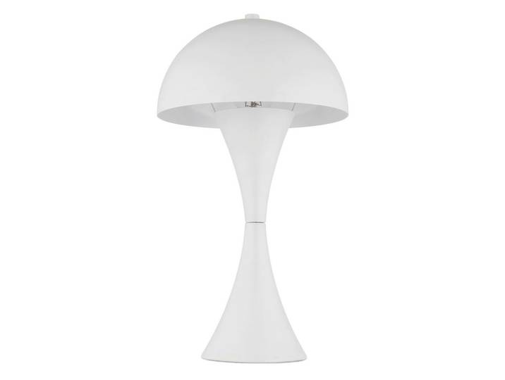 Globo Tischleuchte, Weiss, Metall, 36.1 cm, CE, Wippschalter, Lampen & Leuchten, Innenbeleuchtung, Tischlampen, Tischlampen