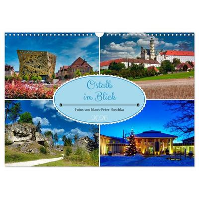 Ostalb im Blick (Wandkalender 2026 DIN A3 quer), CALVENDO Monatskalender
