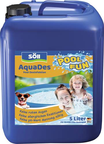 Söll 80464 AquaDes Flüssige Pool-Pflege 5l