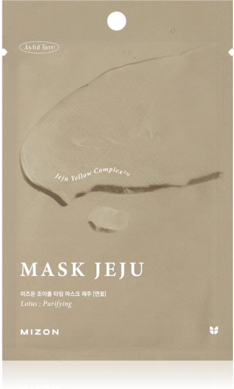 Mizon Joyful Time Jeju Lotus moisturising face sheet mask for clear and healthy skin 23 g