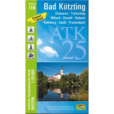 ATK25-I16 Bad Kötzting (Amtliche Topographische Karte 1:25000), Sonstige von , Landesamt für Digitalisierung, Breitband und Vermessung, Bayern,