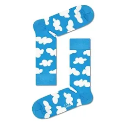 Happy Socks Cloudy Sock Blau Muster Baumwolle Gr 41/46
