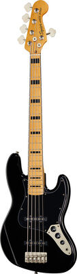 Squier CV 70s Jazz Bass V MN BLK Schwarz