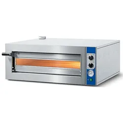 Virtus Elektro-Pizzaofen für 4 Pizzen ø 350 mm, mechanische Bedienung (CAB0032/CN)