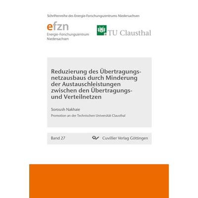 Reduzierung des Übertragungsnetzausbaus durch Minderung der Austauschleistungen zwischen den Übertragungs- und Verteilnetzen, Taschenbuch von Soroush