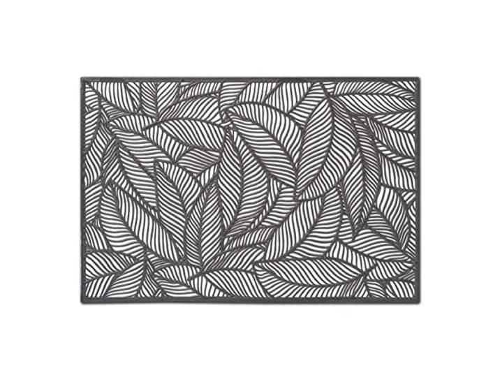 Zeller 27061 Platzset 'Farn', Kunststoff, schwarz, ca. 45 x 30 cm