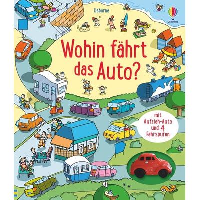 Wohin fährt das Auto?, Gebundene Ausgabe von Fiona Watt, Usborne, 978-1-78941-675-6