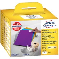 Avery, Etiketten, Etykieta na roli 57X32 1000szt.