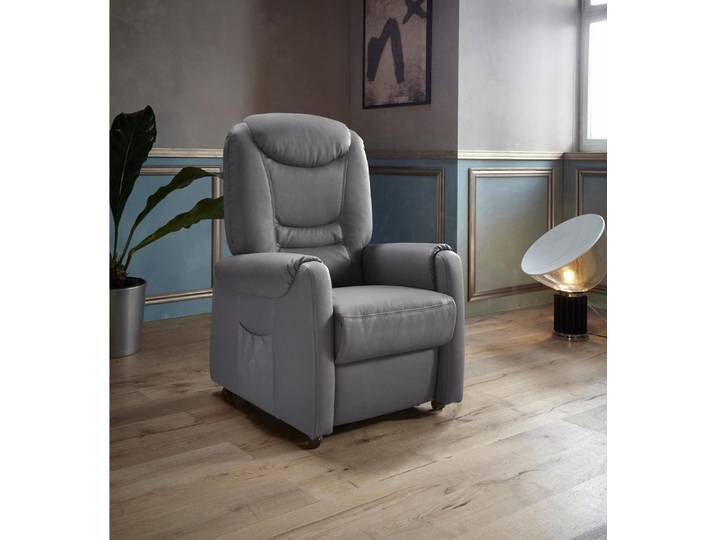 sit&more TV-Sessel Morten mit verschiedenen Funktionen & Ergonomien, Ergonomie M: manuelle Fußstütze & Rückenlehne